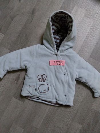 Manteau garçon petit kimbaloo 3 mois