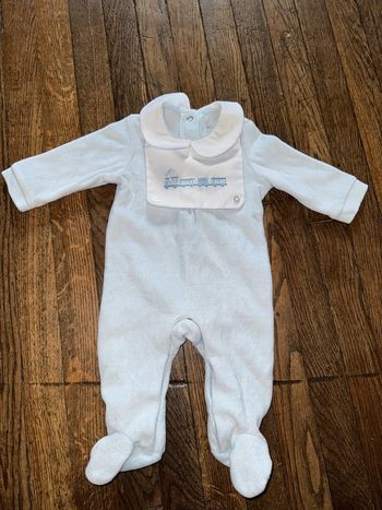 Pyjama velour rock a bye baby 3 mois