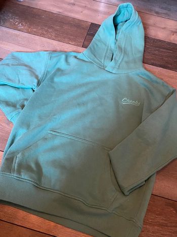 Pull creeks vert d’eau XXS Sweat capuche