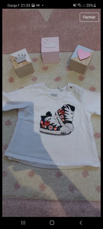Tee-shirt 6 mois ikks