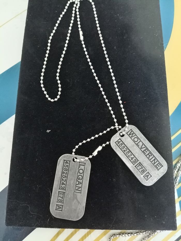 Collier plaque militaire - photo numéro 2