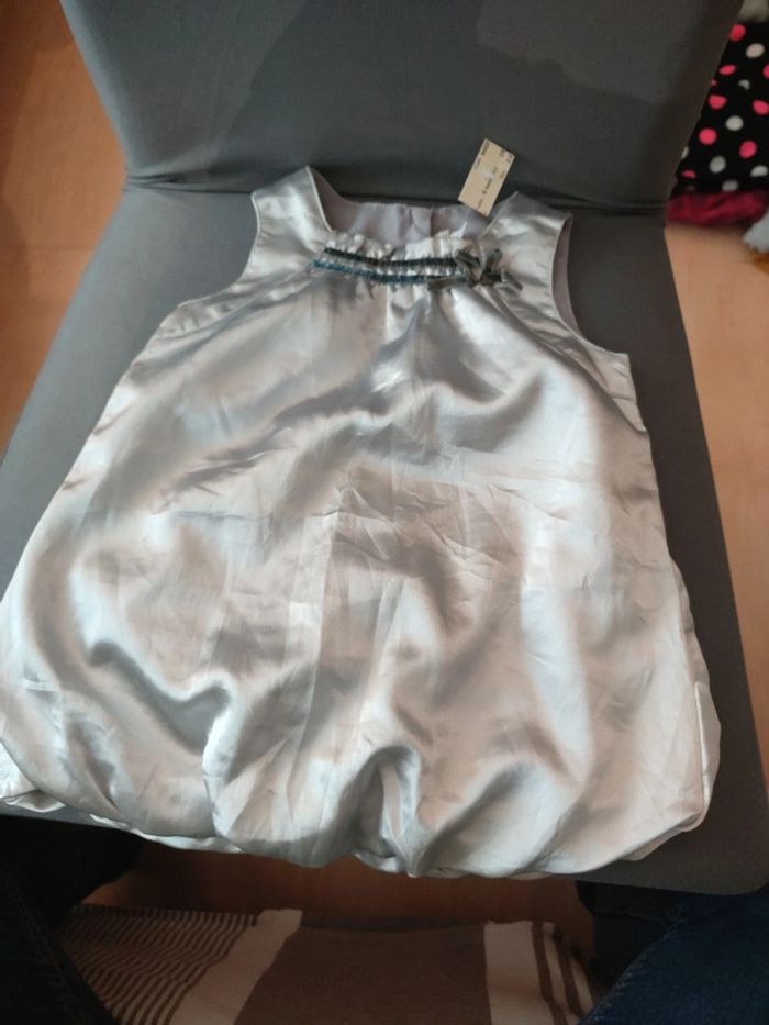 Robe boule argenté orchestra 9 mois