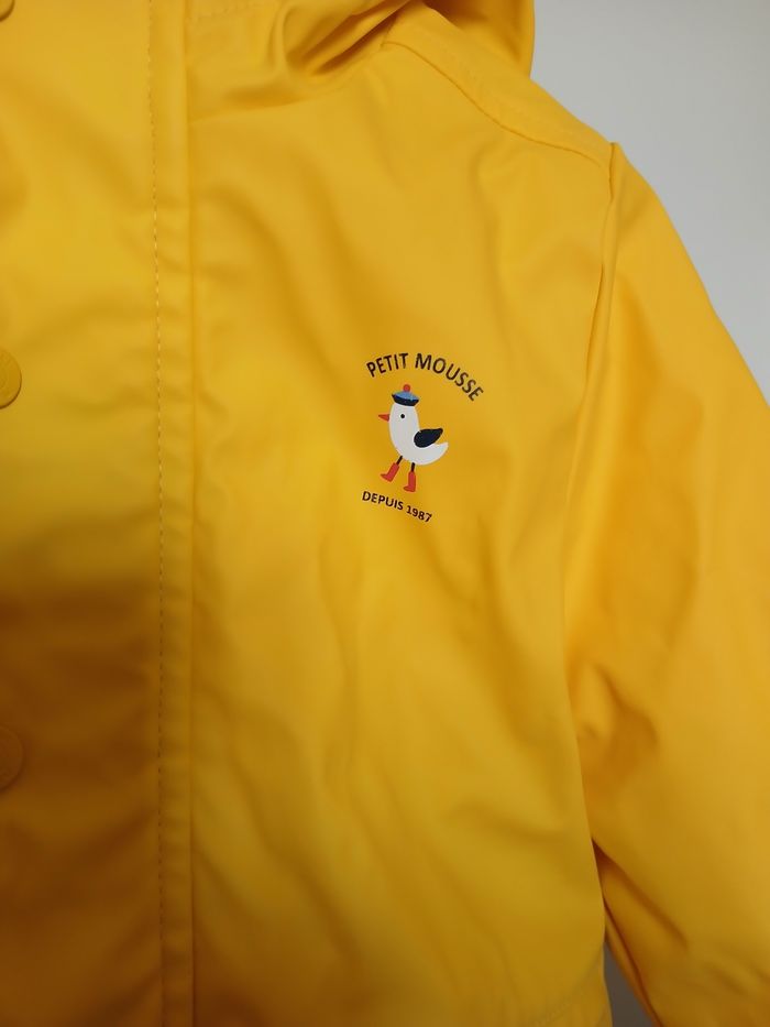 Imperméable jaune sergent-major fille 36 mois - photo numéro 3