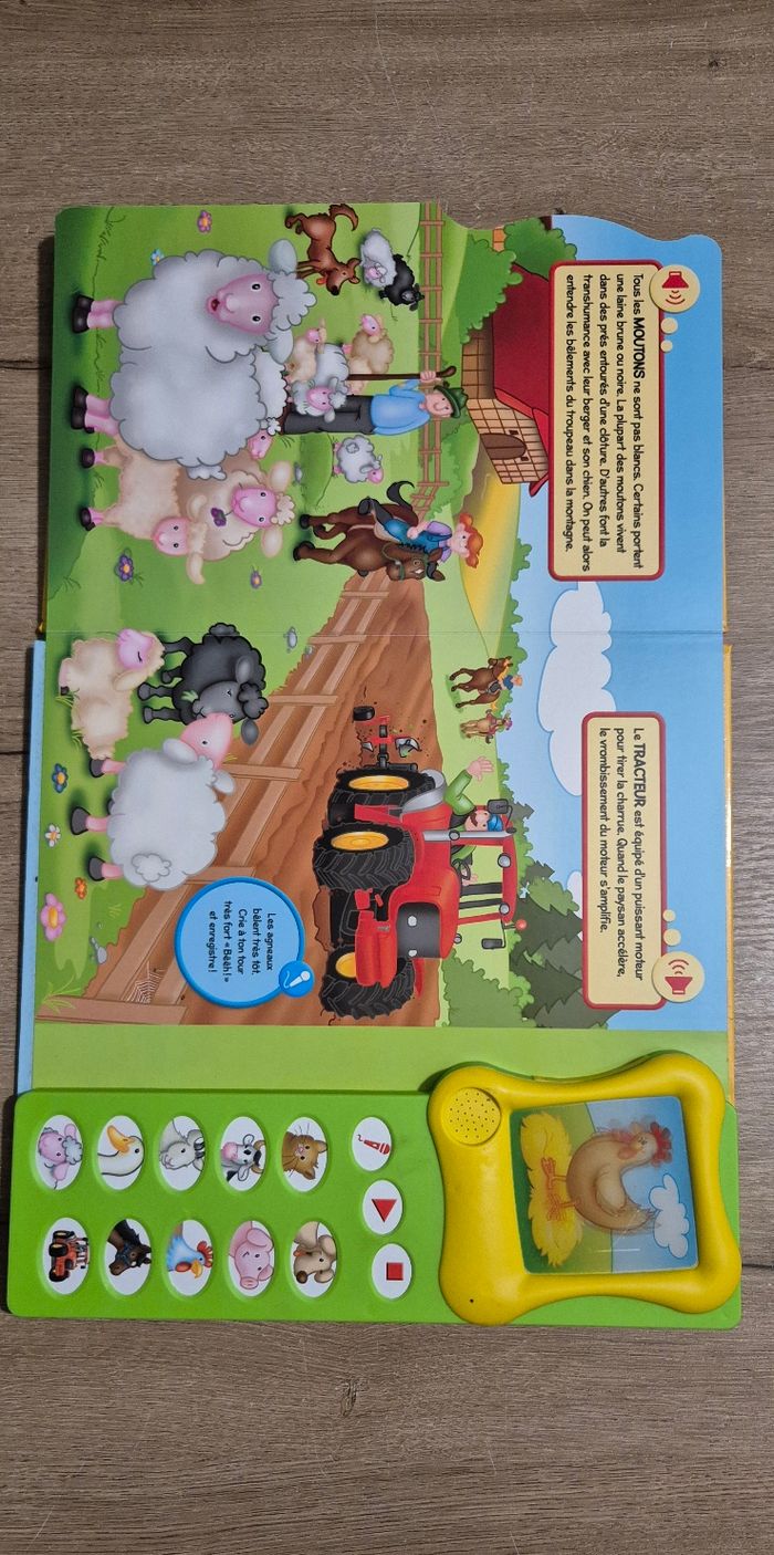 Mon grand livre sonore : La ferme - photo numéro 9