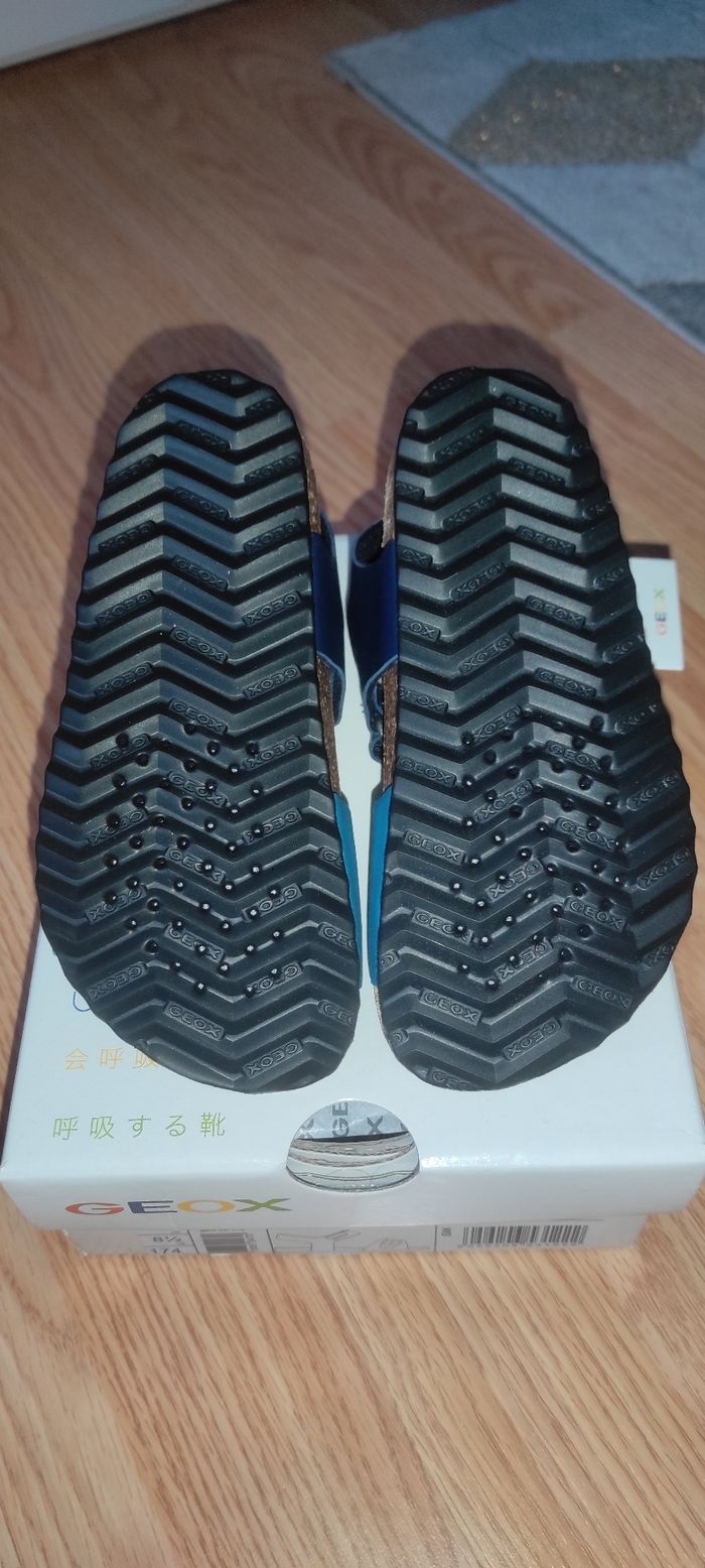 Sandales/ chaussures été garçon cuir geox taille 24 - photo numéro 6