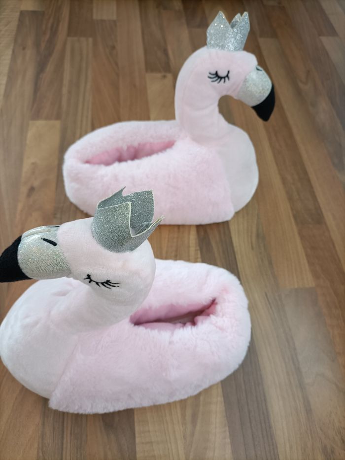Jolis chaussons princesse flamand rose 34-35 Tissaia - photo numéro 6