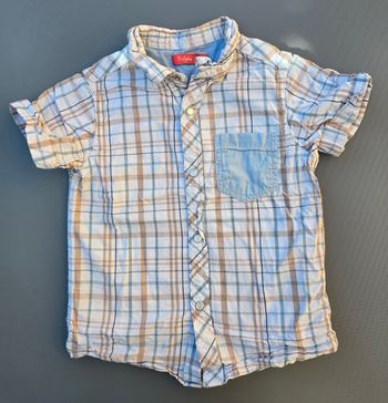 Chemise MC 5 ans garçon Tissaïa 