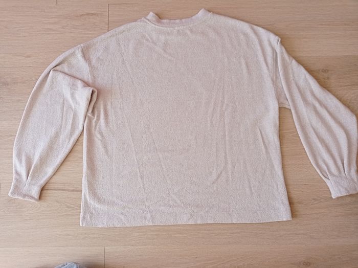 PULL STRADIVARIUS Femme Beige. - photo numéro 3