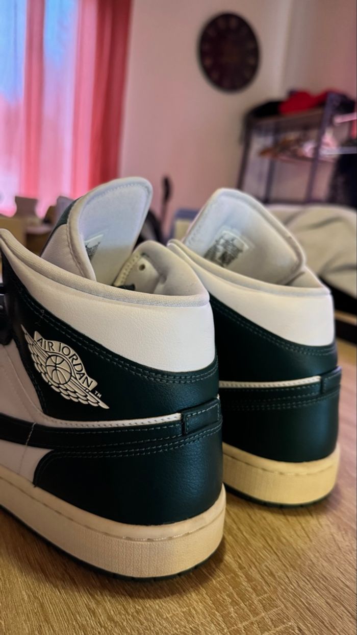 Air jordan 1 mid Oxidised Vert - photo numéro 5