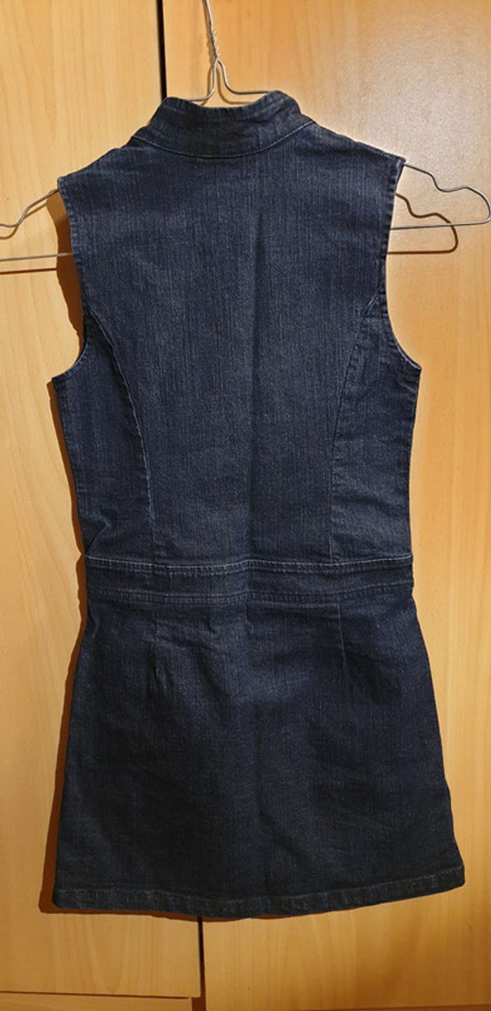 Superbe robe KENZO 8 ans jean bleu foncé - photo numéro 2