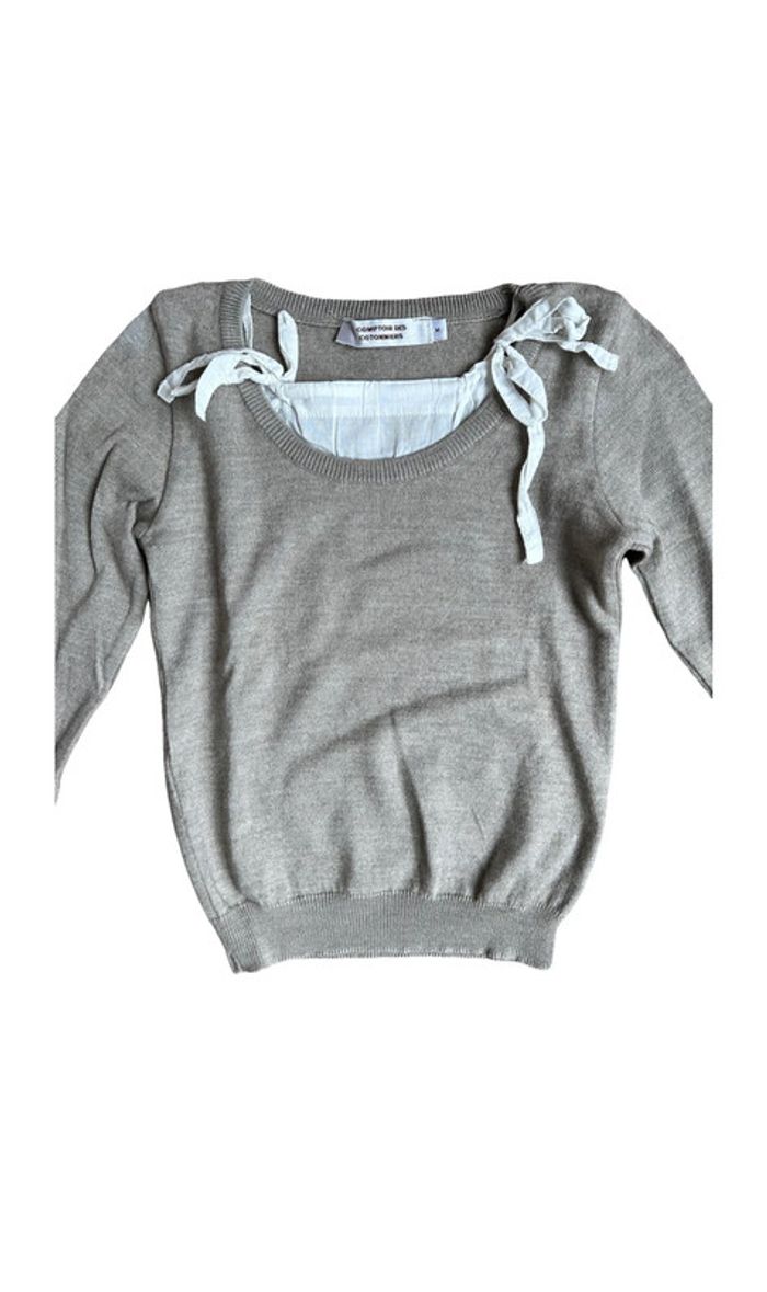 Neuf pull/chemise comptoir des cotonniers taille 6 ans