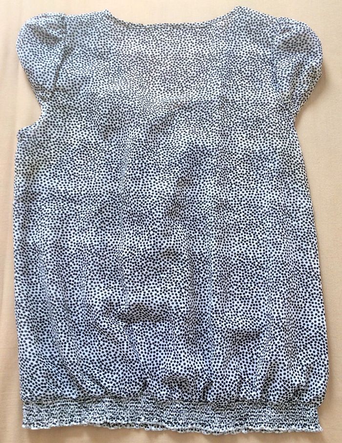 Blouse blanche à pois noirs - Esprit - photo numéro 2