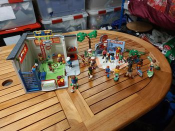 C9omplex sportif et salle de sport playmobil 