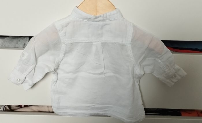 Chemise ML garçon 1 mois Kiabi - photo numéro 2