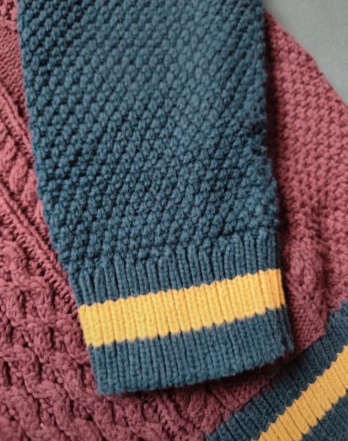 Pull torsadé bordeau - photo numéro 6