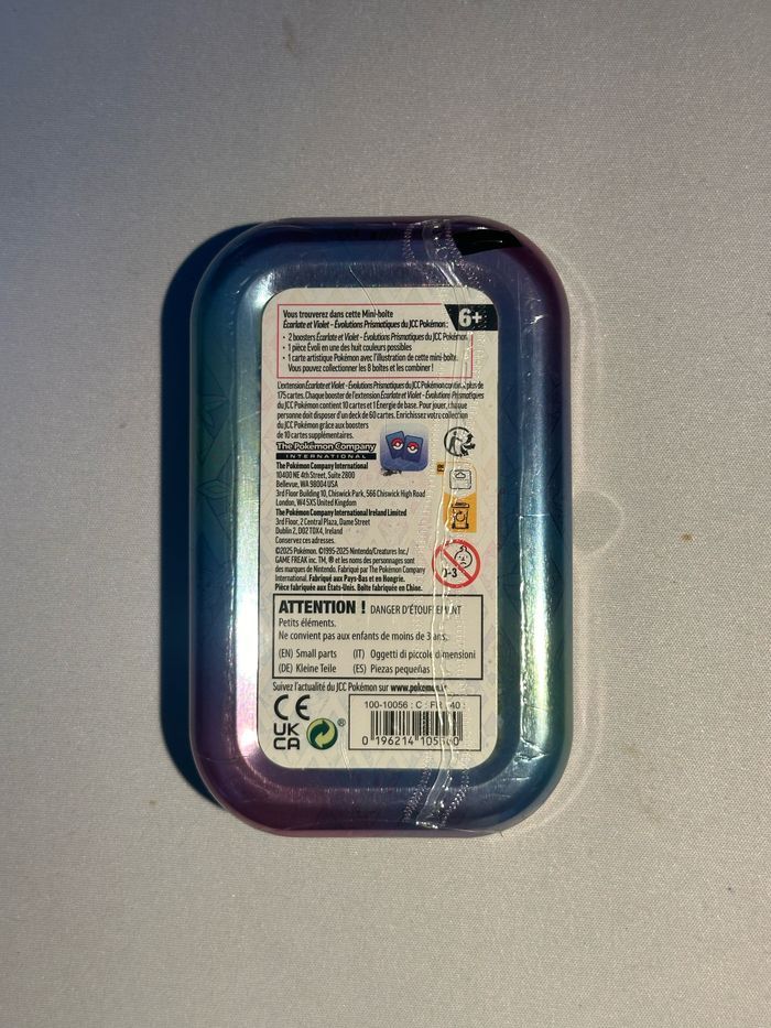 Mini tins évolution prismatique EV8.5 - photo numéro 2