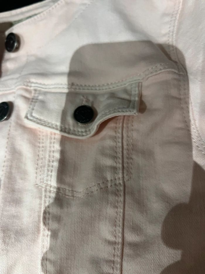 Veste en jean rose 10ans - photo numéro 3