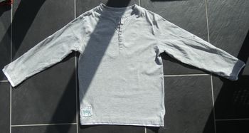 Joli tee-shirt manches longues garçon 10 ans (138 cm) Vertbaudet
