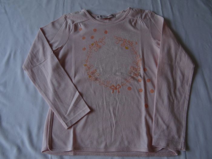 t-shirt rose 8 ans - photo numéro 2