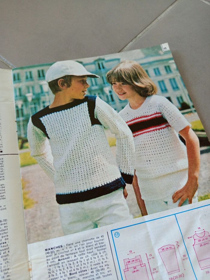 Magazine tout le tricot layette enfants - photo numéro 7