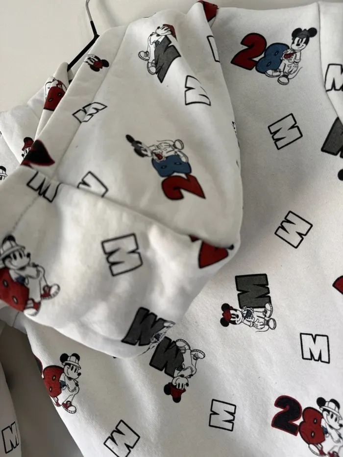 👕 Pull -sweat à capuche - orchestra Disney - Mickey - 4 ans - très bon état - photo numéro 6