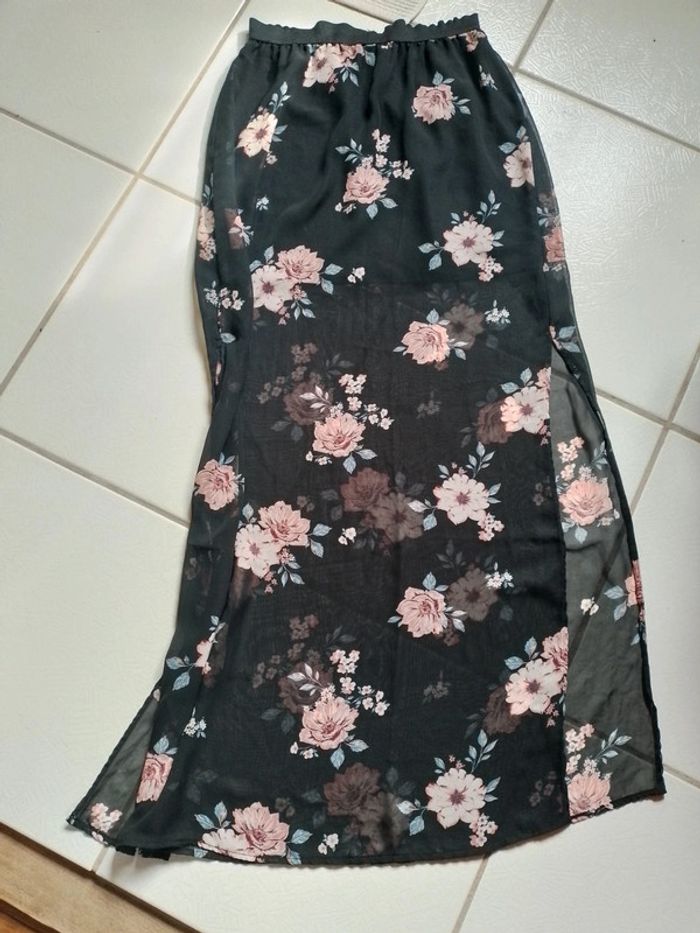 Jupe longue femme à fleurs 🌸 H&M - photo numéro 10
