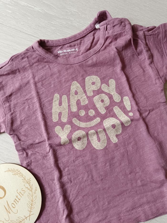 Tee shirt violet - photo numéro 2