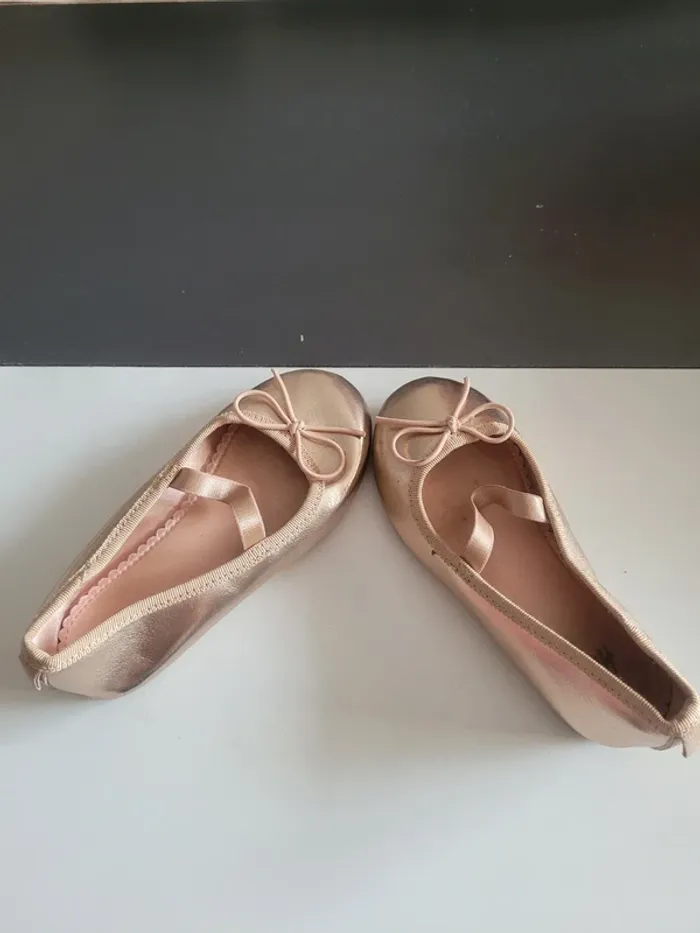 Ballerines rose doré- H&M - 25 - photo numéro 3