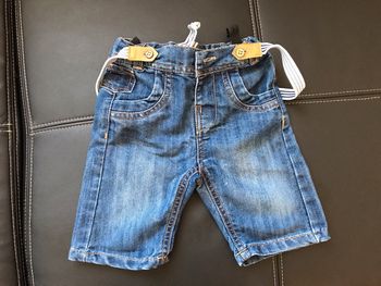 Short en Jeans TAO avec bretelle