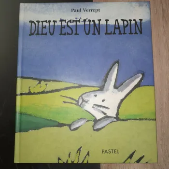 album cartonné école des loisirs - Dieu est un lapin