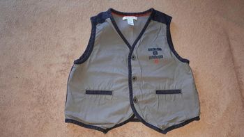 Gilet / veste sans manches garçon 2 ans