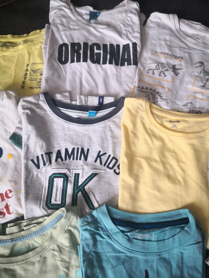 Lot de t-shirt enfant garçon taille 10/11 ans - photo numéro 3