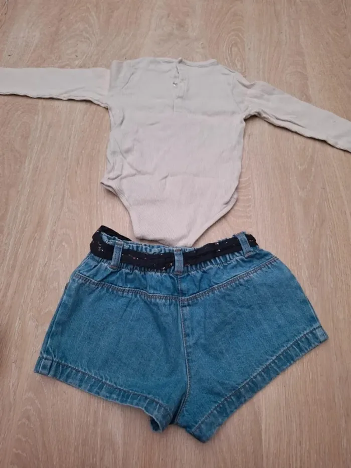 Ensemble short + bodies - photo numéro 5