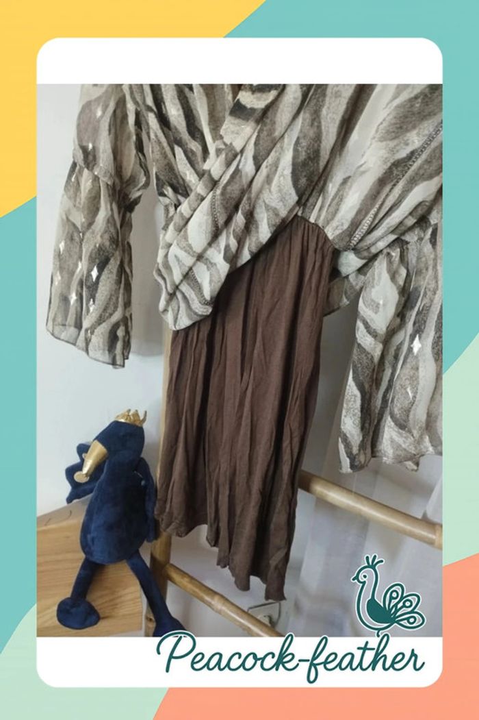 Robe marron TU - photo numéro 3