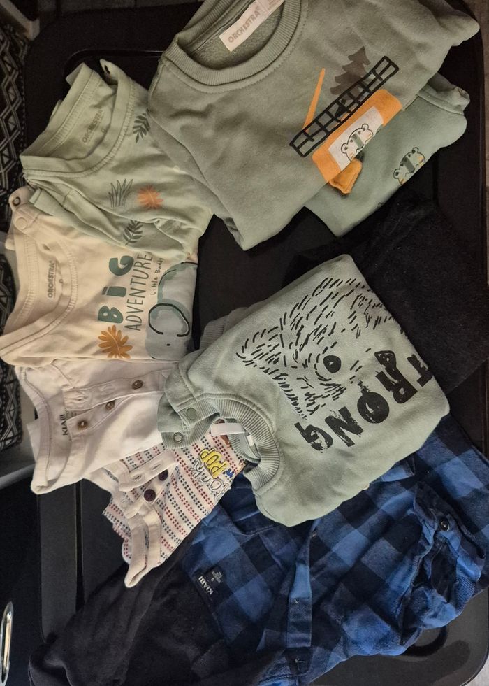 Lot vêtements bébé garçon 9mois - photo numéro 3