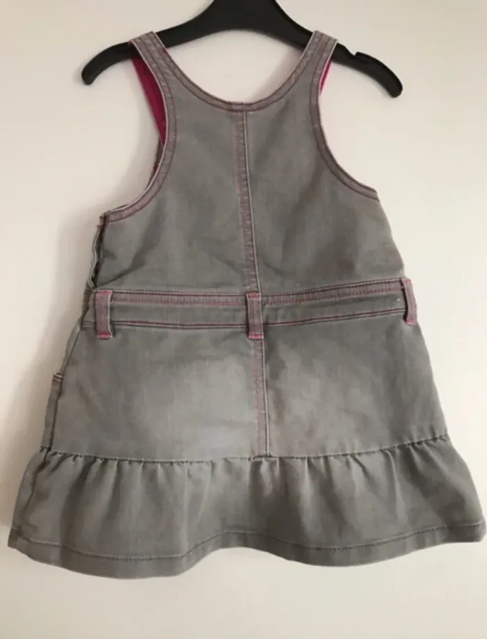 Robe en jeans orchestra comme neuve 18 mois - photo numéro 2