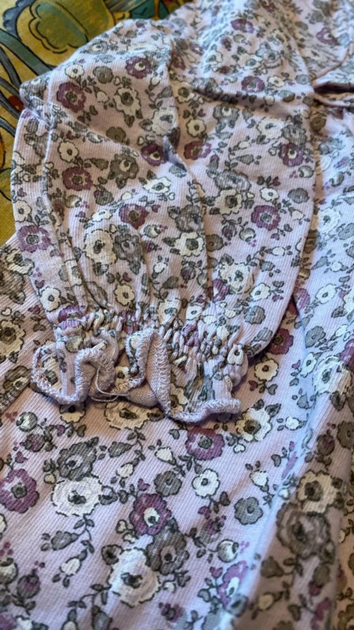 T-shirt fleurie 🌸 manches longue 23Mois - photo numéro 3