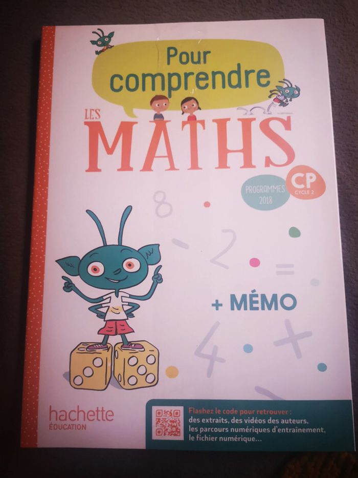 Livre d'apprentissage des maths: Pour comprendre les maths CP, cycle 2