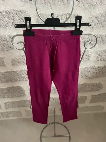 Leegings pantalon fille 6 ans kiabi colori fushia