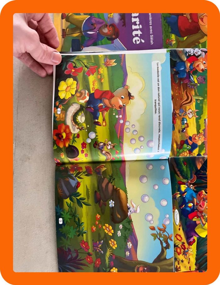 Lot de livres pour enfants sur les valeurs - photo numéro 3