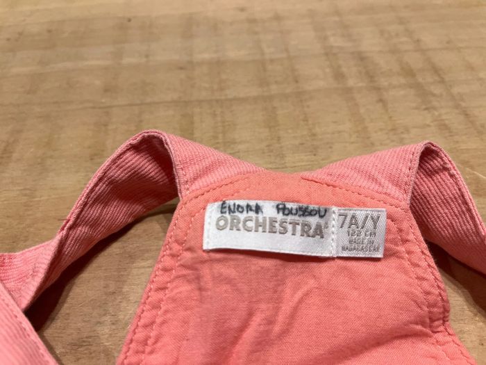 Salopette rose Orchestra 7ans comme neuve - photo numéro 7