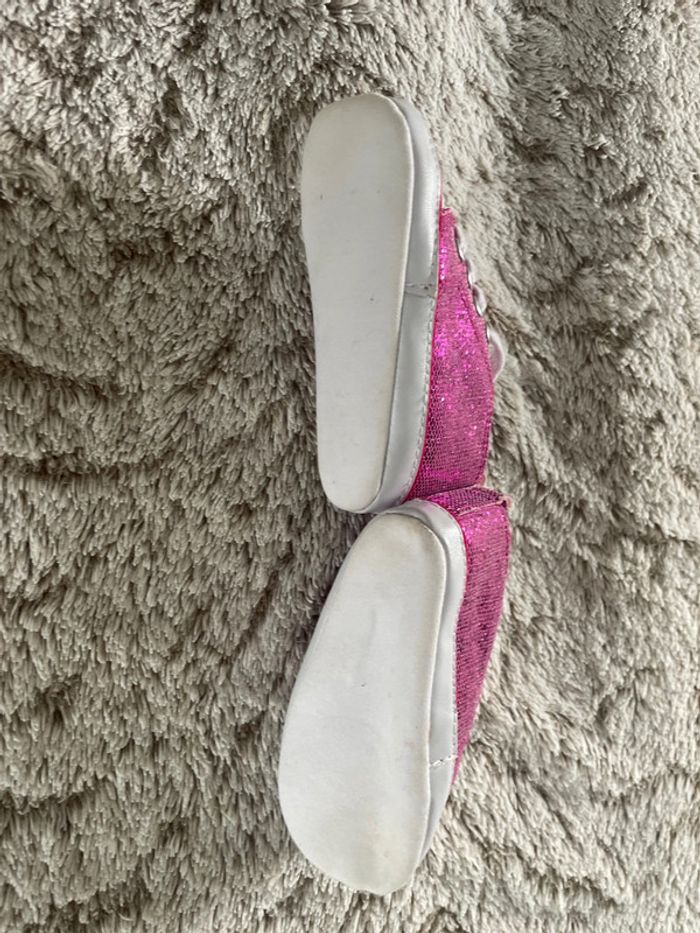 Basket chaussures bébé filles paillettes hello kitty - photo numéro 4