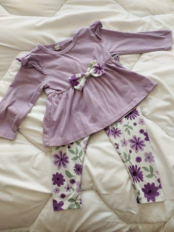 Ensemble fleuri 12/18mois