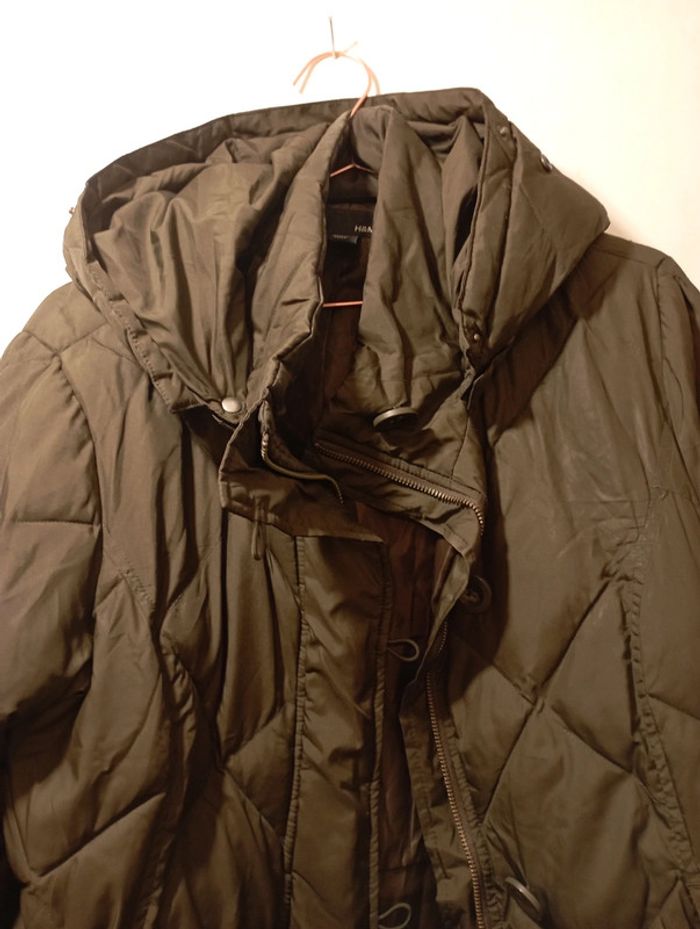 Parka femme Kaki avec capuche - photo numéro 2