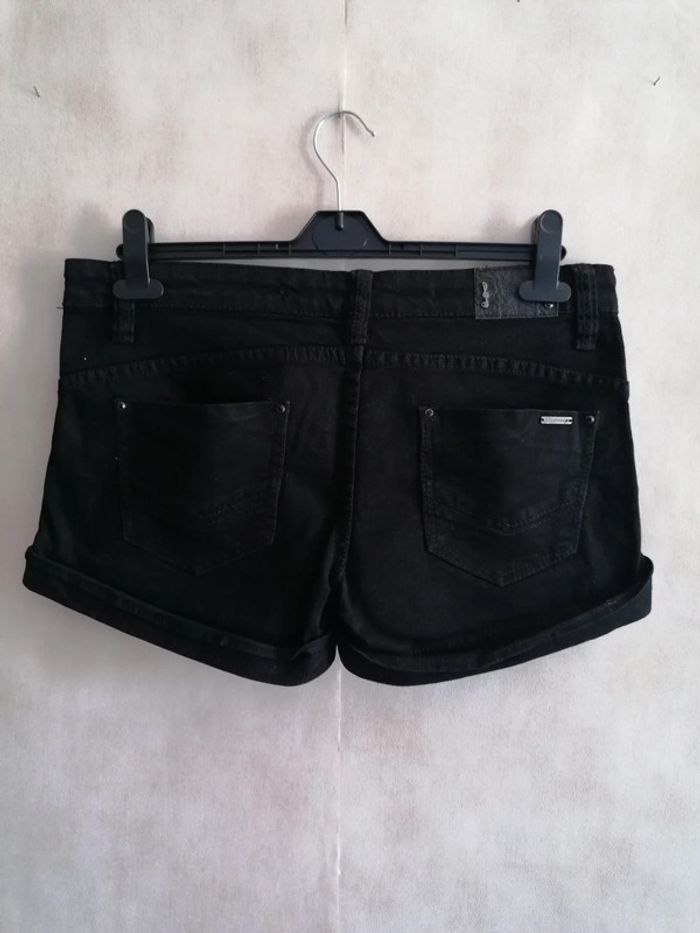 Short jeans noir, 40 - photo numéro 3