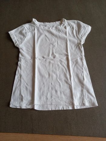Tee shirt blanc 5 ans
