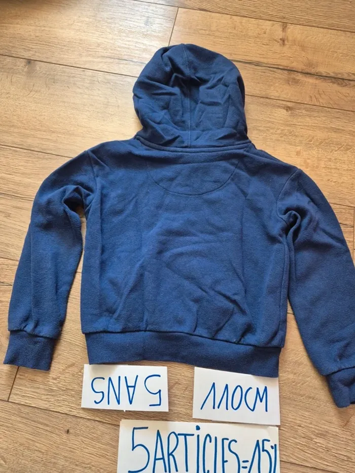 Pull à capuche rose Levi's – 5 ans / 110 cm - photo numéro 5