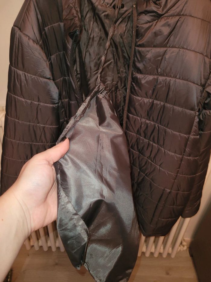 Veste doudoune homme grise - photo numéro 5