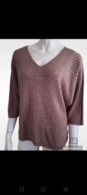 Pull femme manches 3/4