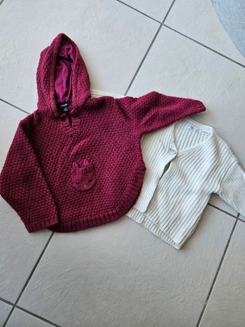 Pulls 24 mois fille 